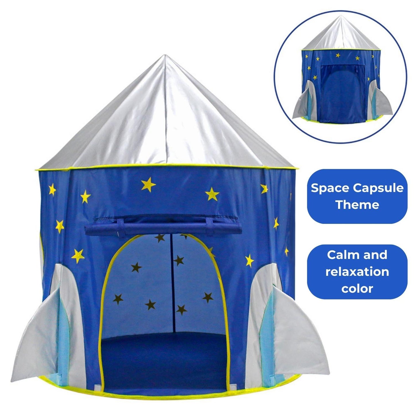 GOMINIMO Kids Space Capsule Tent (Blue) GO-KT-105-LK