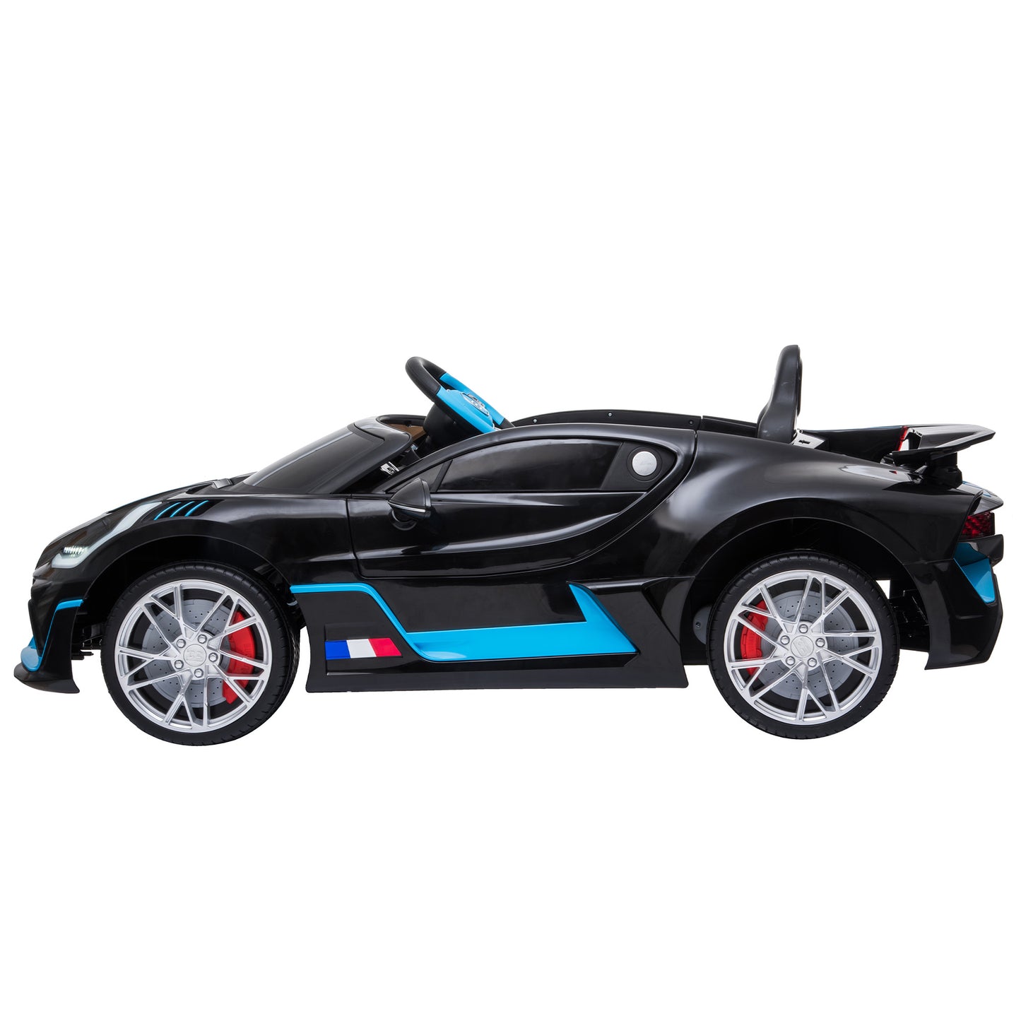 Bugatti Divo Kids Electric Ride On Car - Black