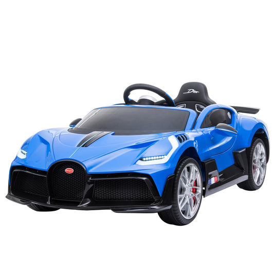 Bugatti Divo Kids Electric Ride On Car - Blue