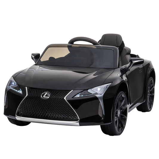 Lexus LC 500 Kids Electric Ride On Car - Black