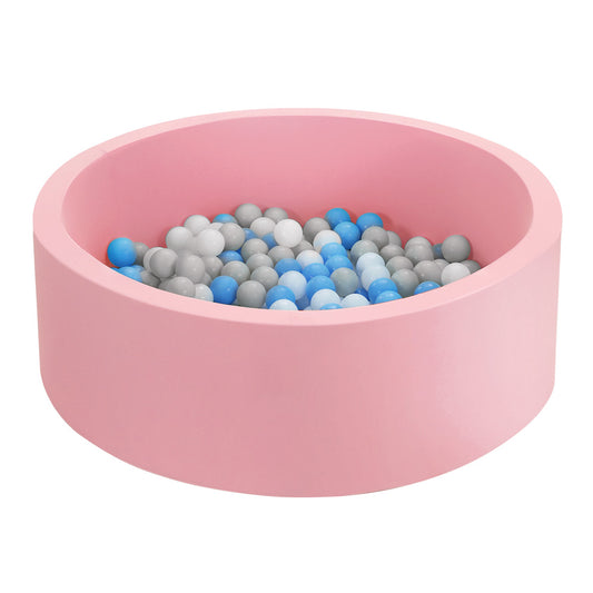 Kids Ball Pit 90x30cm Ocean Foam Play Pool Barrier Toys Children Pink