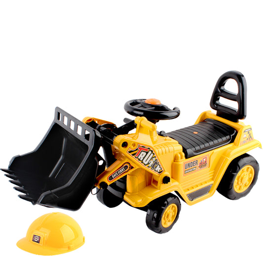 Kids Excavator Bulldozer Sandpit Digger Car Pretend Play