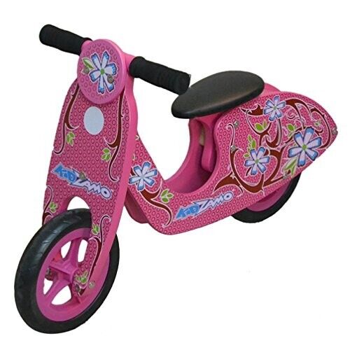 Maria Pink Wooden Balance Scooter 12" for Kids