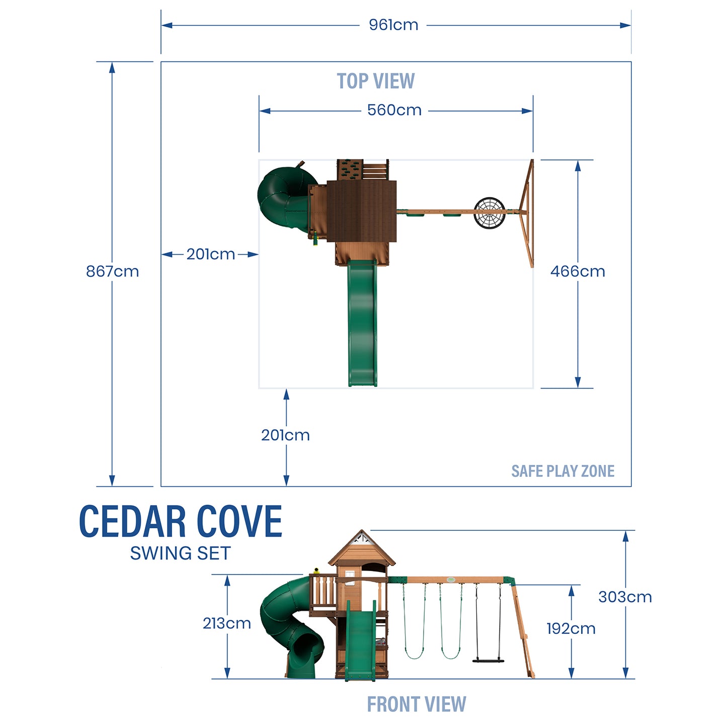 Backyard Discovery Cedar Cove Play Centre